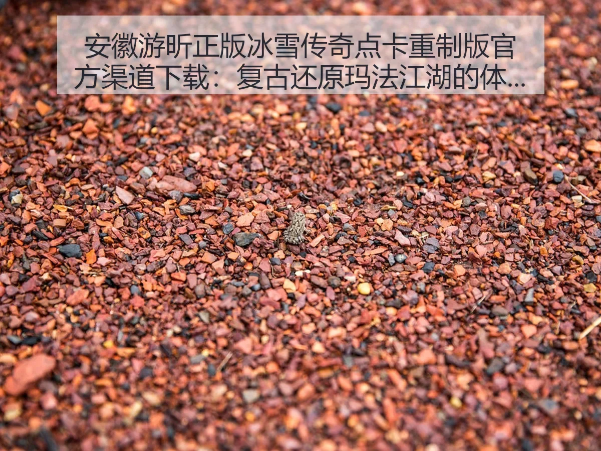 安徽游昕正版冰雪传奇点卡重制版官方渠道下载：复古还原玛法江湖的体育式观察